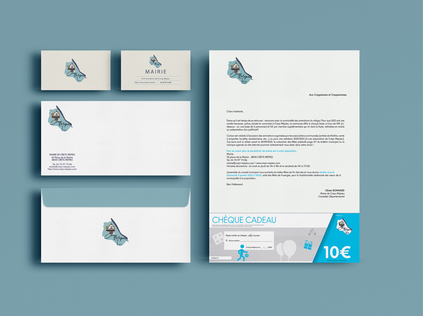 Mockup papeterie